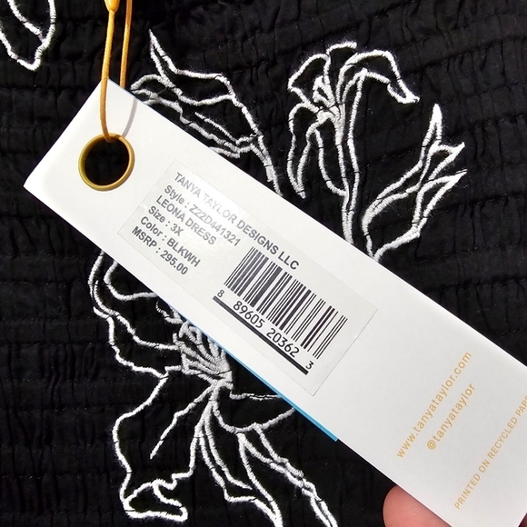 Tanya Taylor Leona Smocked Floral Midi-Dress NWT - Picture 9 of 12